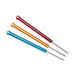 Set of 3 Color Coded Titanium Soldering Picks-Blue, Yellow & Red - Otto Frei