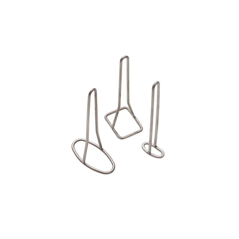 Set of 3 Titanium Ring Shank & Bezel Holder - Otto Frei