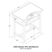 Ships Free Durston 1924 Master HPL Jewelers Workbench - Otto Frei