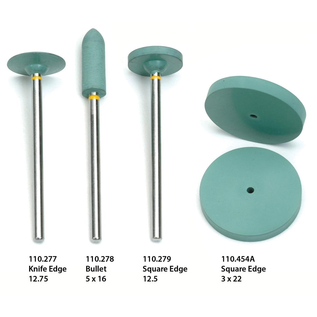 Super Greenie Polishing Wheels 12-Pack | Shofu: Otto Frei