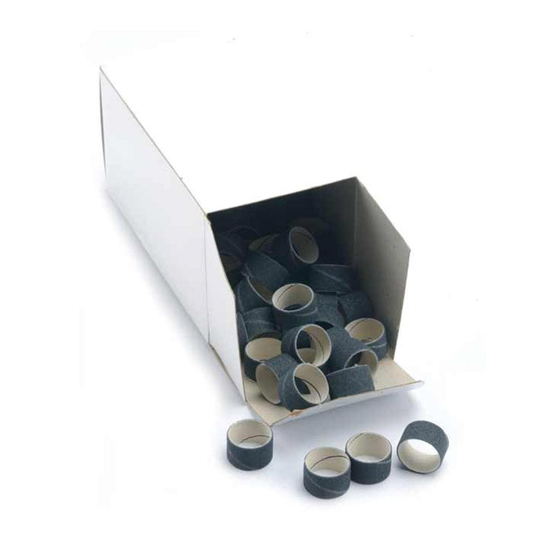 Silicon Carbide Sanding Bands 3/4" x 1/2" Box of 100 - Otto Frei