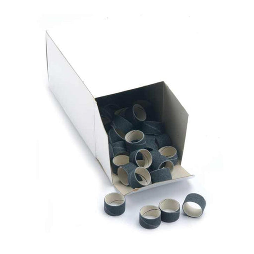 Silicon Carbide Sanding Bands 3/4" x 1/2" Box of 100 - Otto Frei