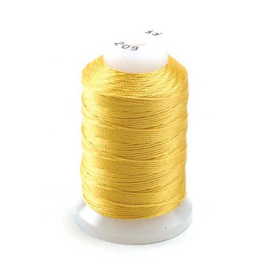 Silk Bead Cord on Spool-Gold (1435) - Otto Frei