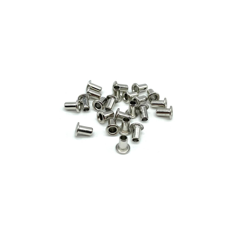 Silver-Color Eyelets-Packs of 24 - Otto Frei
