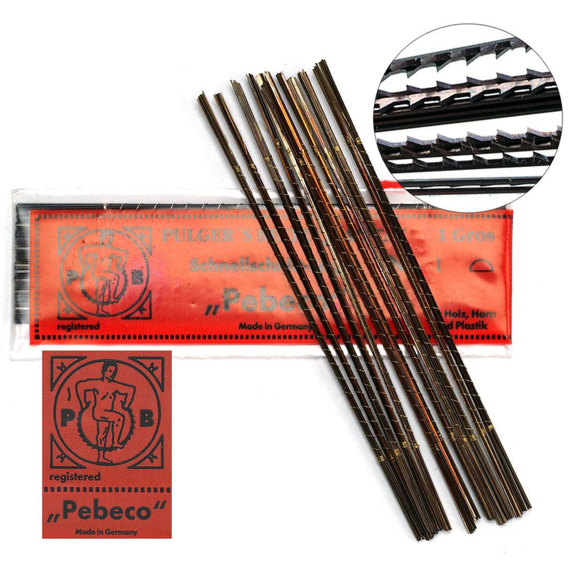 Skip A Tooth Wax Sawblades # 1 (0.64mm) Gross (144 Pcs.) - Otto Frei