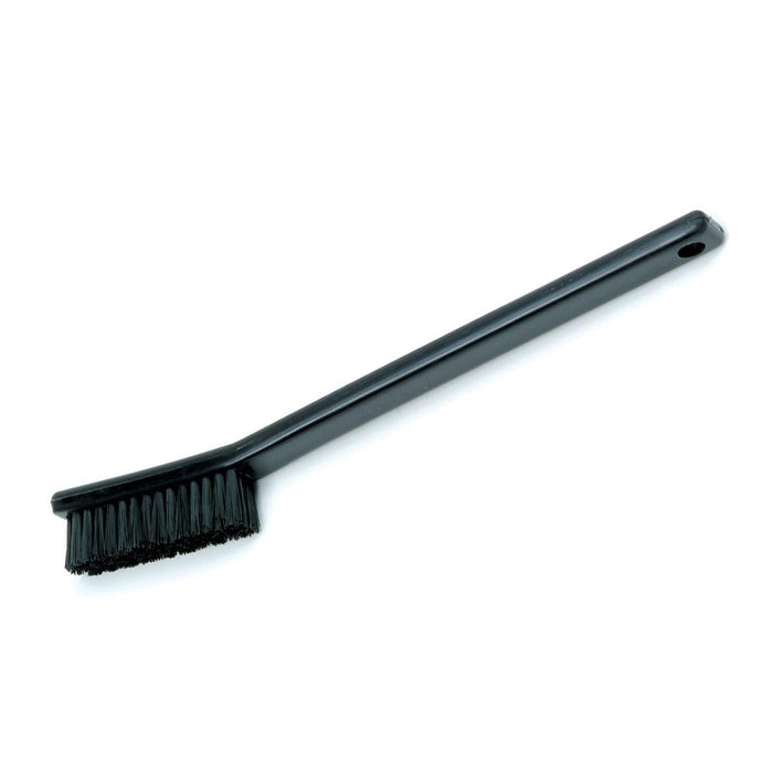 Small Cleaning Brush With Plastic Handle 4 Row Nylon Xstiff - Otto Frei
