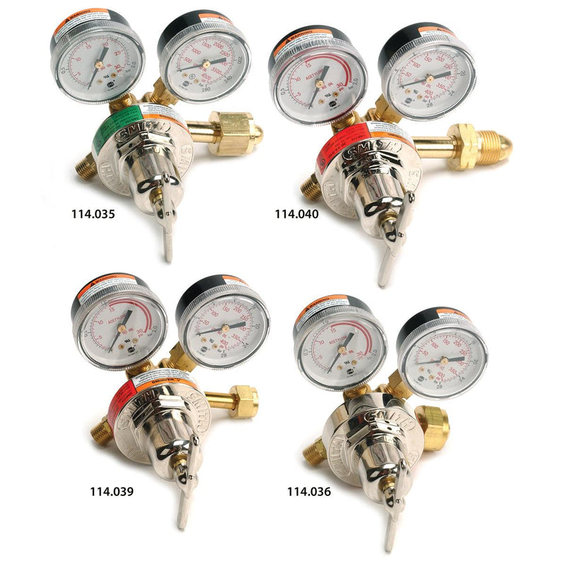 Smith Regulators For CGA Tanks - Otto Frei