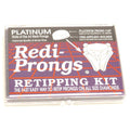 Kits Redi-Prong ronds pour laser sans soudure - Platine 65pcs