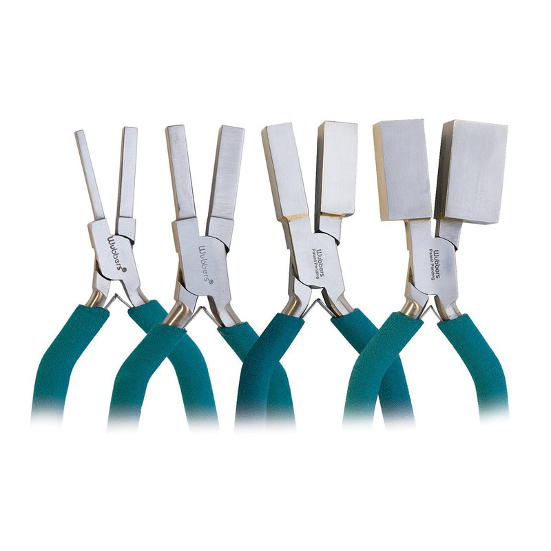 Square Mandrel Wubbers Pliers Kit of 4 - Otto Frei
