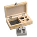 Square Shaped Set of 4 Disc Cutters in Wood Box - Otto Frei