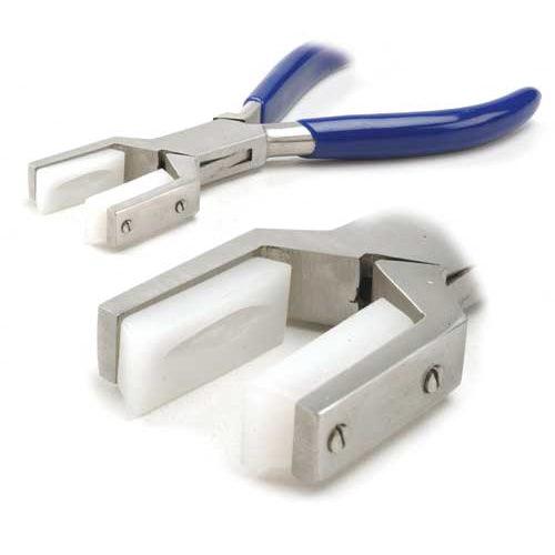 Stainless Steel 5-1/2" Nylon Jaw Ring Holding Pliers - Otto Frei