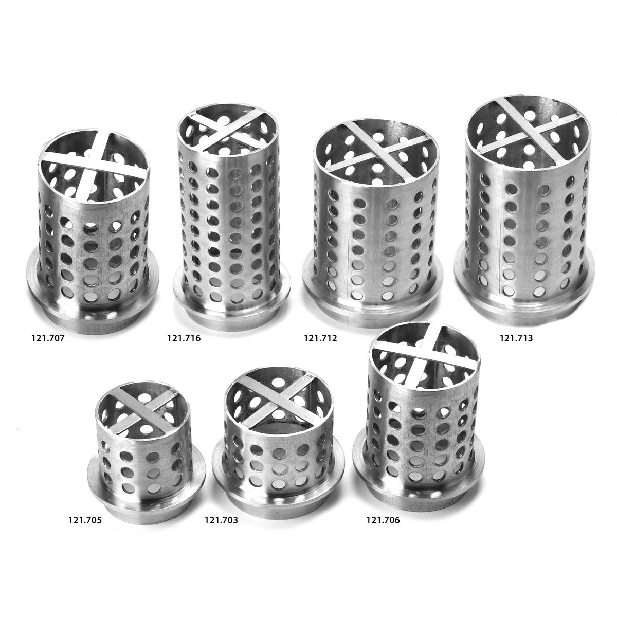 Stainless Steel Perforated Casting Flasks | Otto Frei