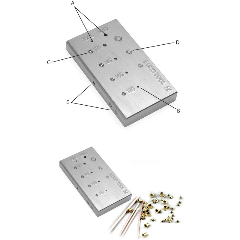 Steel Riveting Block by Eurotool | Eugenia Chan Design — Otto Frei