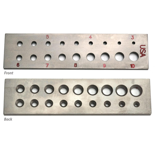 Steel Tube Forming Draw Plate 3.0mm-10.0mm - Otto Frei
