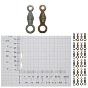 STERLING & 14KT G.F. Chain Tags-Packs of 12 - Otto Frei