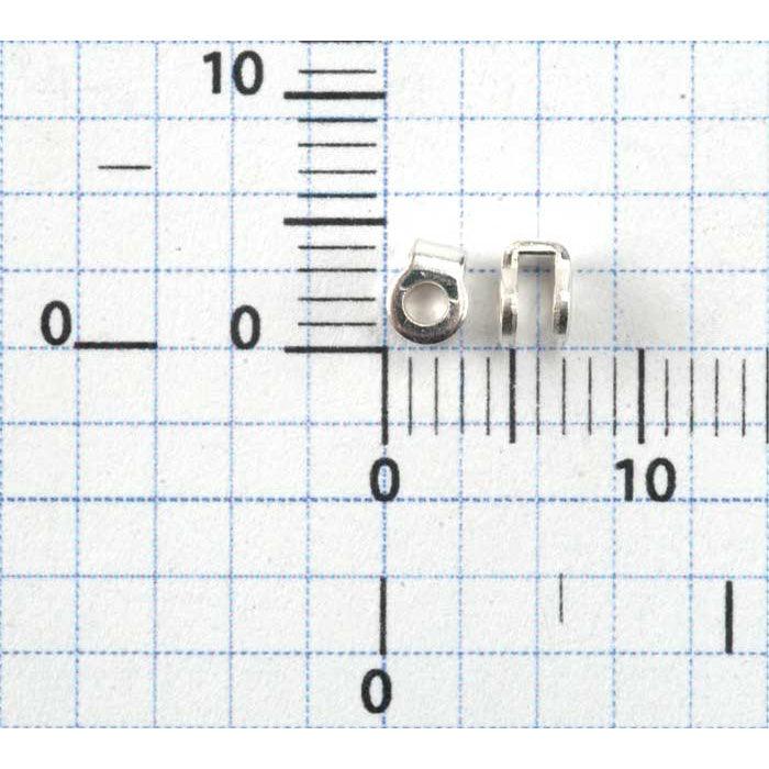 Sterling Silver & Yellow Gold Filled Cuff Link Plain-Joints Only - One Pair - Otto Frei