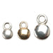 Sterling Silver & Yellow Gold Filled Pad Eyes - Packs of 12 - Otto Frei