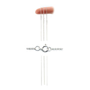 Sterling Silver Belcher Rolo Chain 1.4mm  with Spring Ring Clasp-18" Lengths-Pack of 3 - Otto Frei