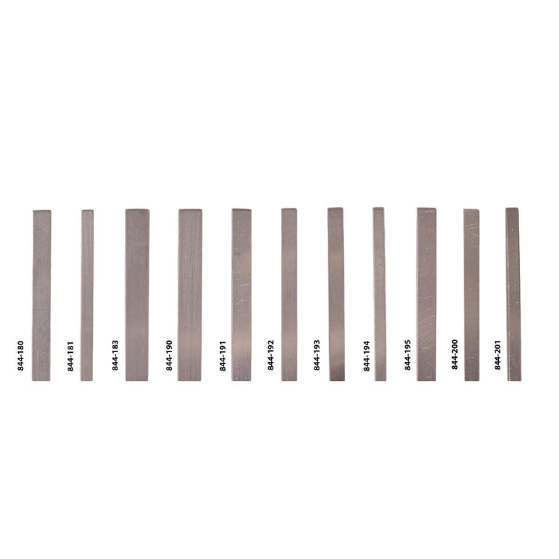 Sterling Silver Bezel Strip Wire 12" Long - Otto Frei