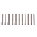 Filo piatto per castoni in argento sterling, lunghezza 12" - 3.0mm x calibro 24