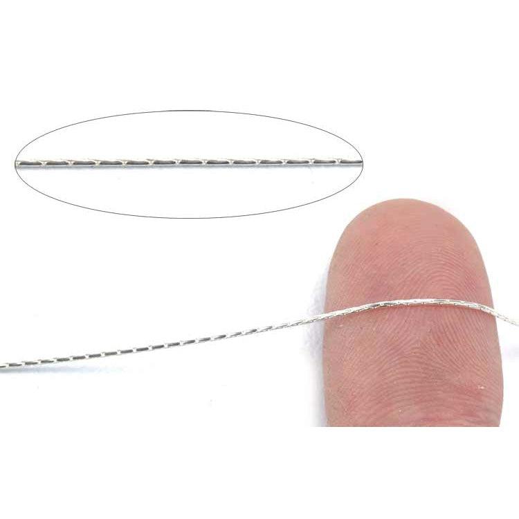 Sterling Silver Cordette Chain 0.63mm-5 Ft. (60 Inch) Pack - Otto Frei