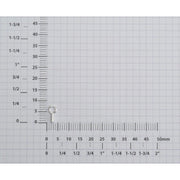 Sterling Silver Crimp End Caps with Ring - Packs of 12 - Otto Frei