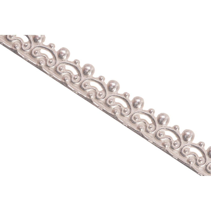 Sterling Silver Elegance Gallery Wire 5.3mm x 0.65mm 12" Lengths - Otto Frei