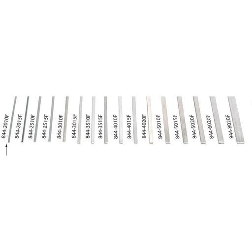 Sterling Silver Flat Wire 12" Length - Otto Frei