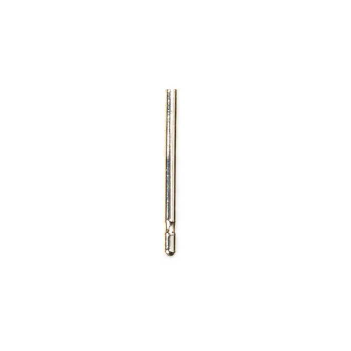 Sterling Silver & Yellow Gold Filled Heavy 6mm Friction Earring