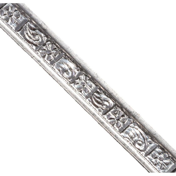 Sterling Silver Greek Patterned Wire 3.80 mm x 1.24 mm 12" Lengths - Otto Frei