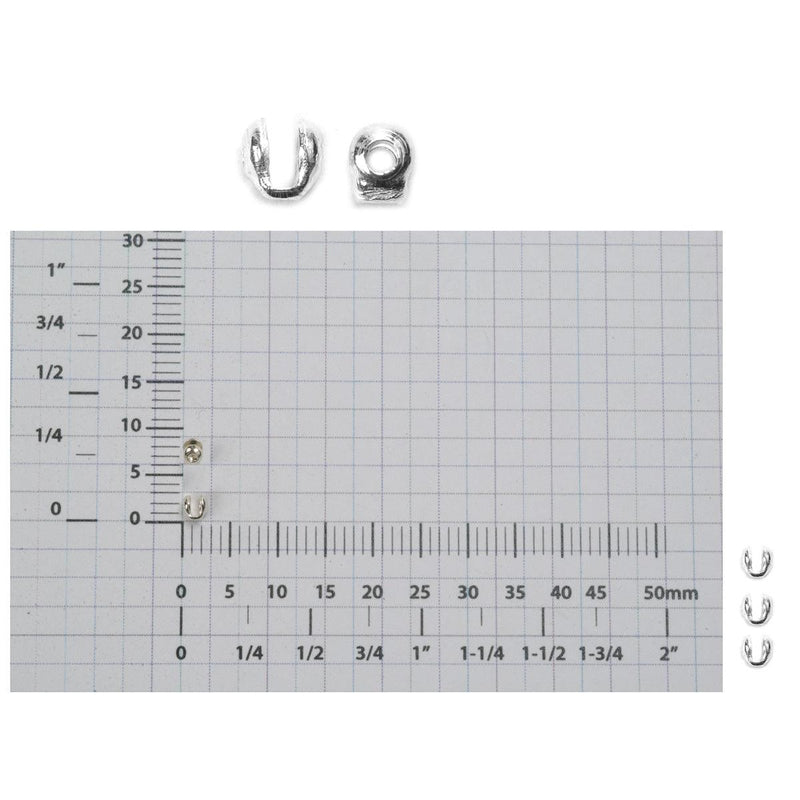 Sterling Silver Joint Small - Packs of 3 - Otto Frei