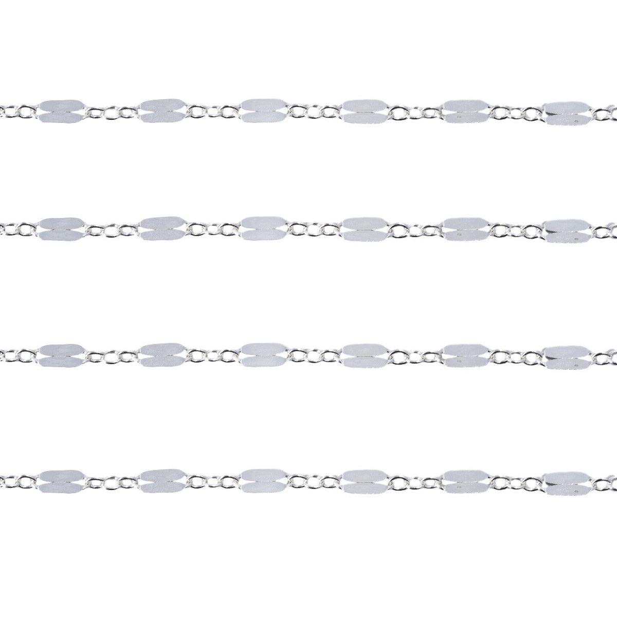 Sterling Silver Long & Short Chain 2.4mm | 60-Inch Pack — Otto Frei