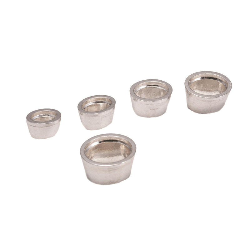 Sterling Silver Oval Tapered Bezel Setting - Otto Frei