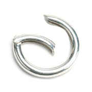 Sterling Silver Plain Infinity Circle Clasps - Otto Frei
