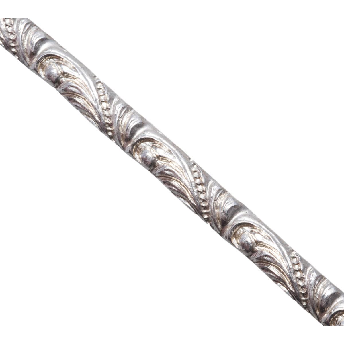 Sterling Silver Renaissance Pattern Wire 3.0mm x 1.5mm | Harmony — Otto ...