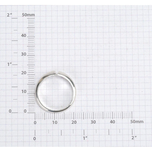 Sterling Silver Ring Shank With Flat Ends 3.5 mm to 2.2 mm - Otto Frei