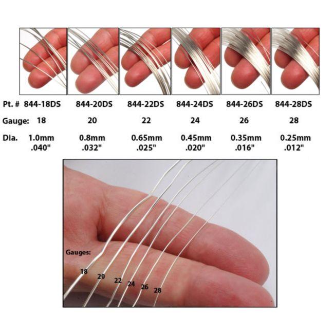 Sterling Silver Round Wire 1 Ounce Dead Soft - Otto Frei