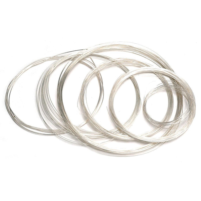 Sterling Silver Round Wire 1 Ounce Dead Soft-18 to 28 Gauge