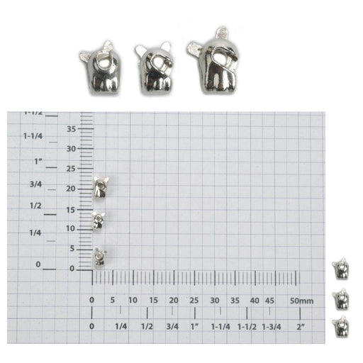 Sterling Silver Safety Catches - Packs of 3 - Otto Frei
