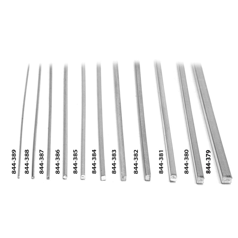 Sterling Silver Square Wire 12" Long - Otto Frei