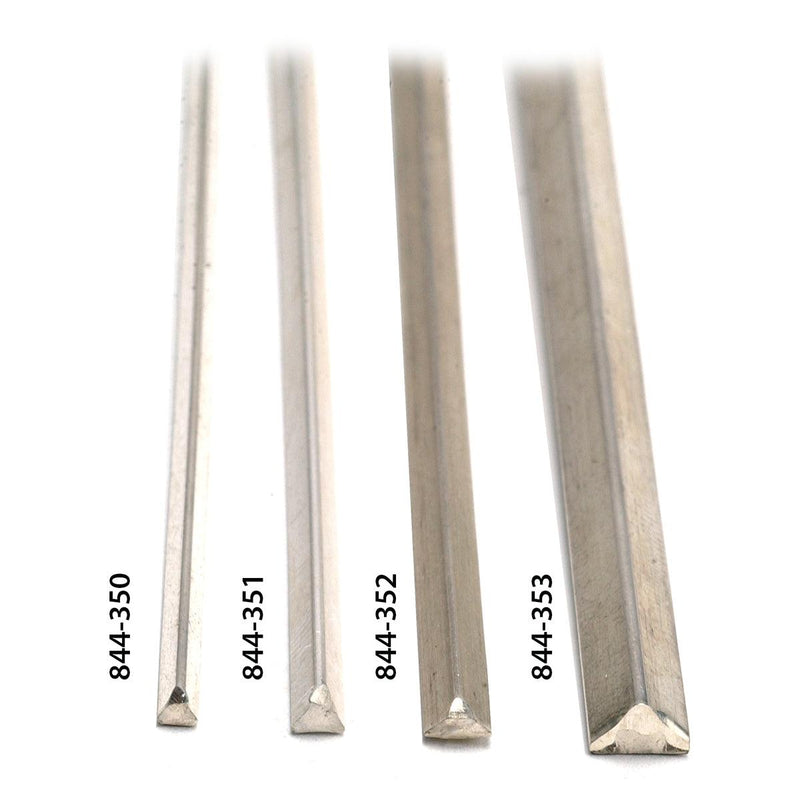 Sterling Silver Triangle Wire-12" Lengths - Otto Frei