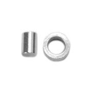 Sterling Silver Tube Crimps 1.1mm x 1.5mm - Packs of 12 - Otto Frei