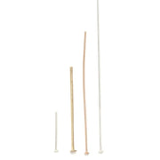 Sterling Silver, Yellow Gold Filled & Pink Gold Filled Pad Wires - Pack of 12 - Otto Frei