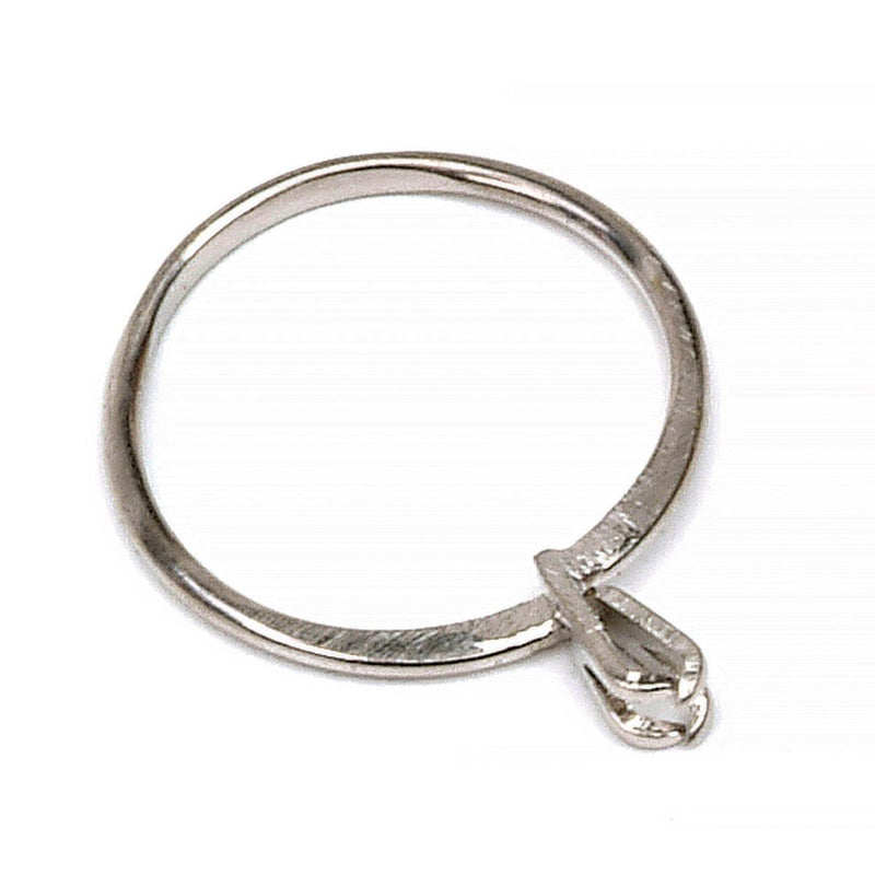 Stone Holder Rings, Regular White - Otto Frei