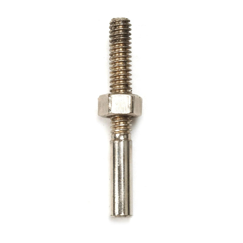 Straight Threaded Mandrel with Nut-1/4" Diameter Shank - Otto Frei