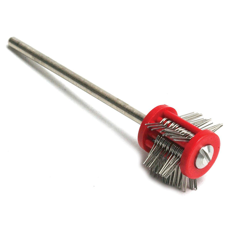 Super Miniature Texturing Wheel .30mm Red-Max rpm 6000-Eye P - Otto Frei