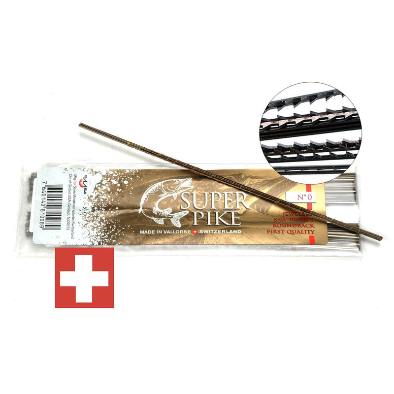 Super Pike Swiss Jewelers Saw Blades - Otto Frei