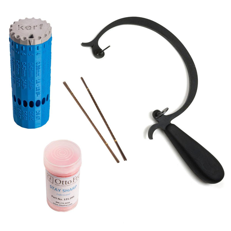 Super Special-GreenLion Saw Frame-Blades-Kerf Organizer & Lube - Otto Frei