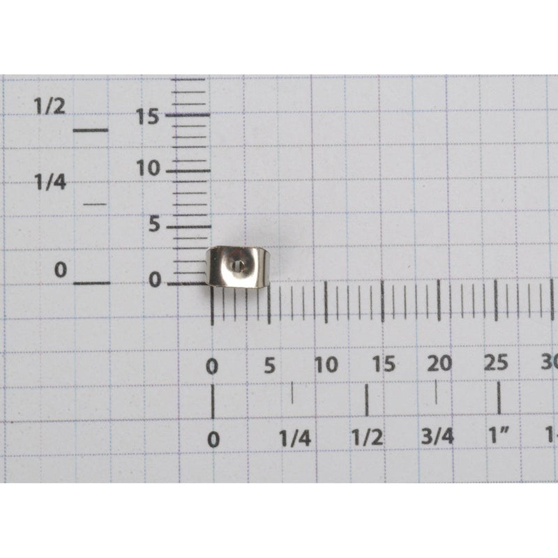 Surgical Stainless Steel Friction Earring Backs-Pack of 144 - Otto Frei