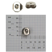 Surgical Stainless Steel Monster Friction Earring Backs-Packs of 144 - Otto Frei